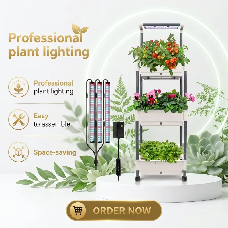Urban Farming Indoor - Professionele slimme app-gestuurde binnenplantenkit - WiFi-beheerd