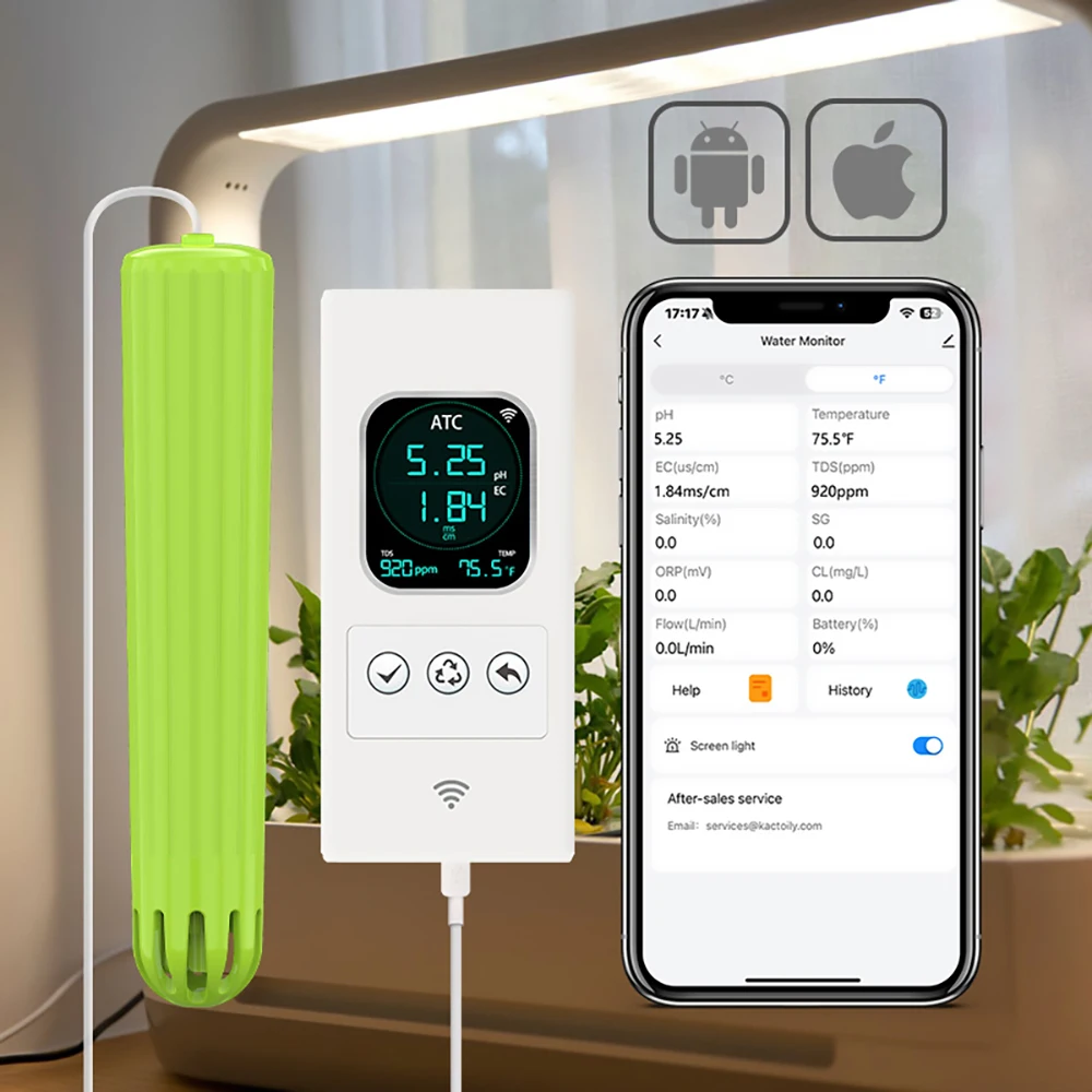 Kactoily 4-in-1 WiFi-sensor Ur - Urban Farming Indoor recensie en prijs